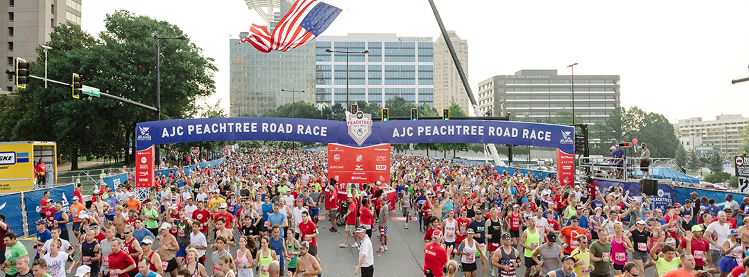 Home of the AJC Peachtree Road Race